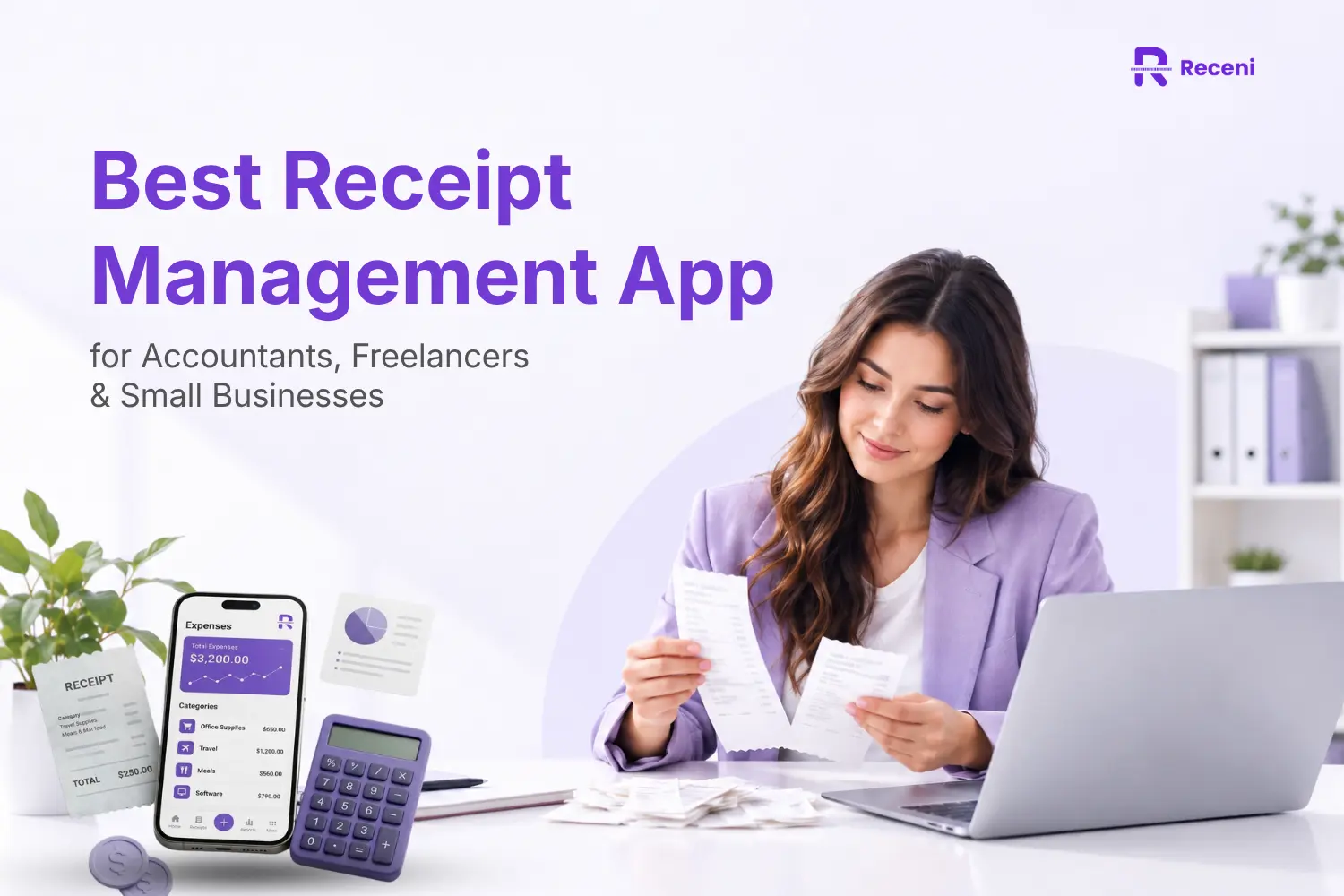Best receipt management app for accountants, freelancers, and small businesses