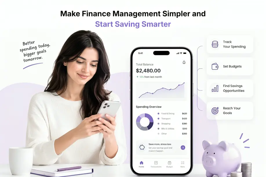 Personal Finance Management App for Smarter Saving | Receni