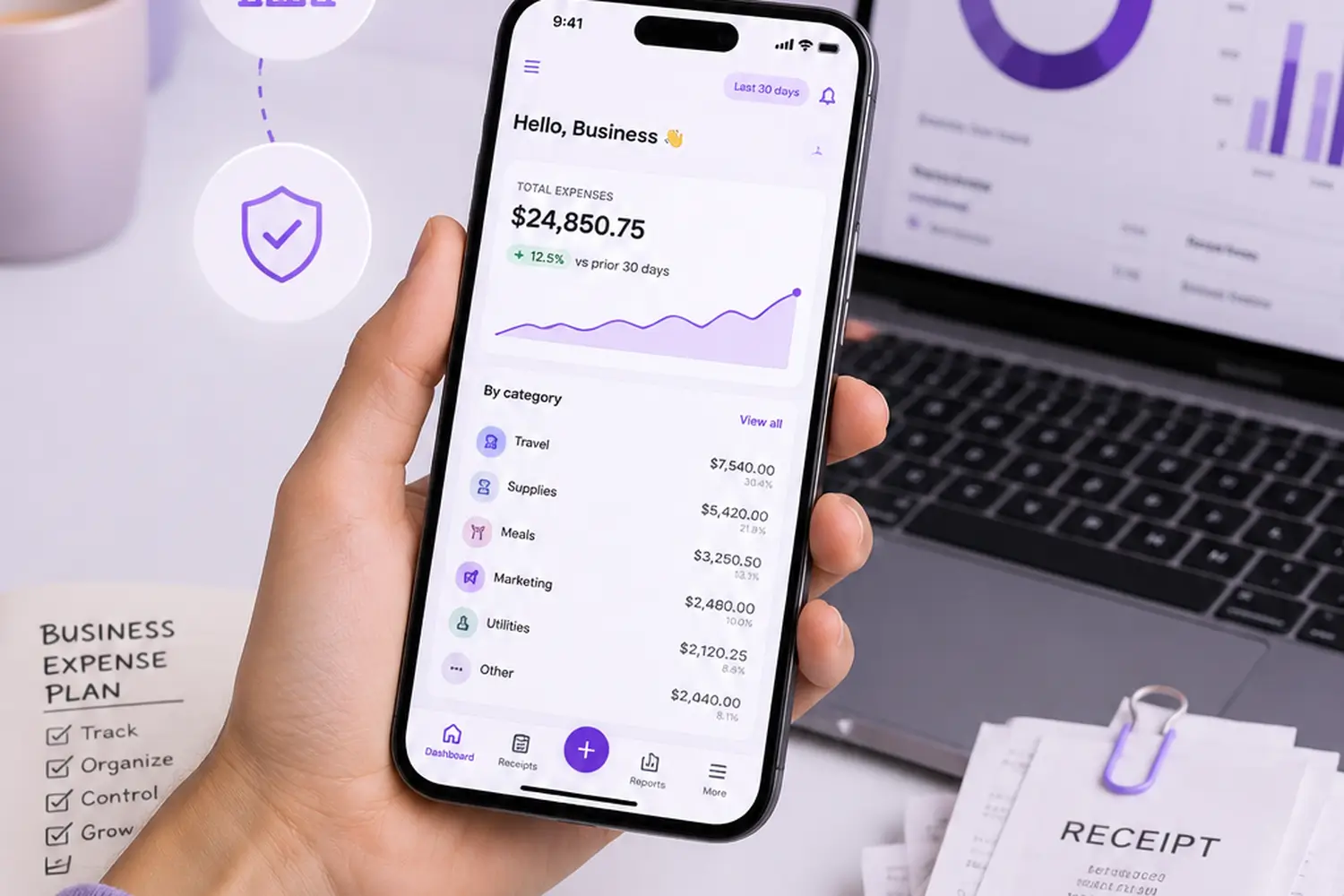 Expense Management for Small Business: Track, Organize, and Control Every Dollar
