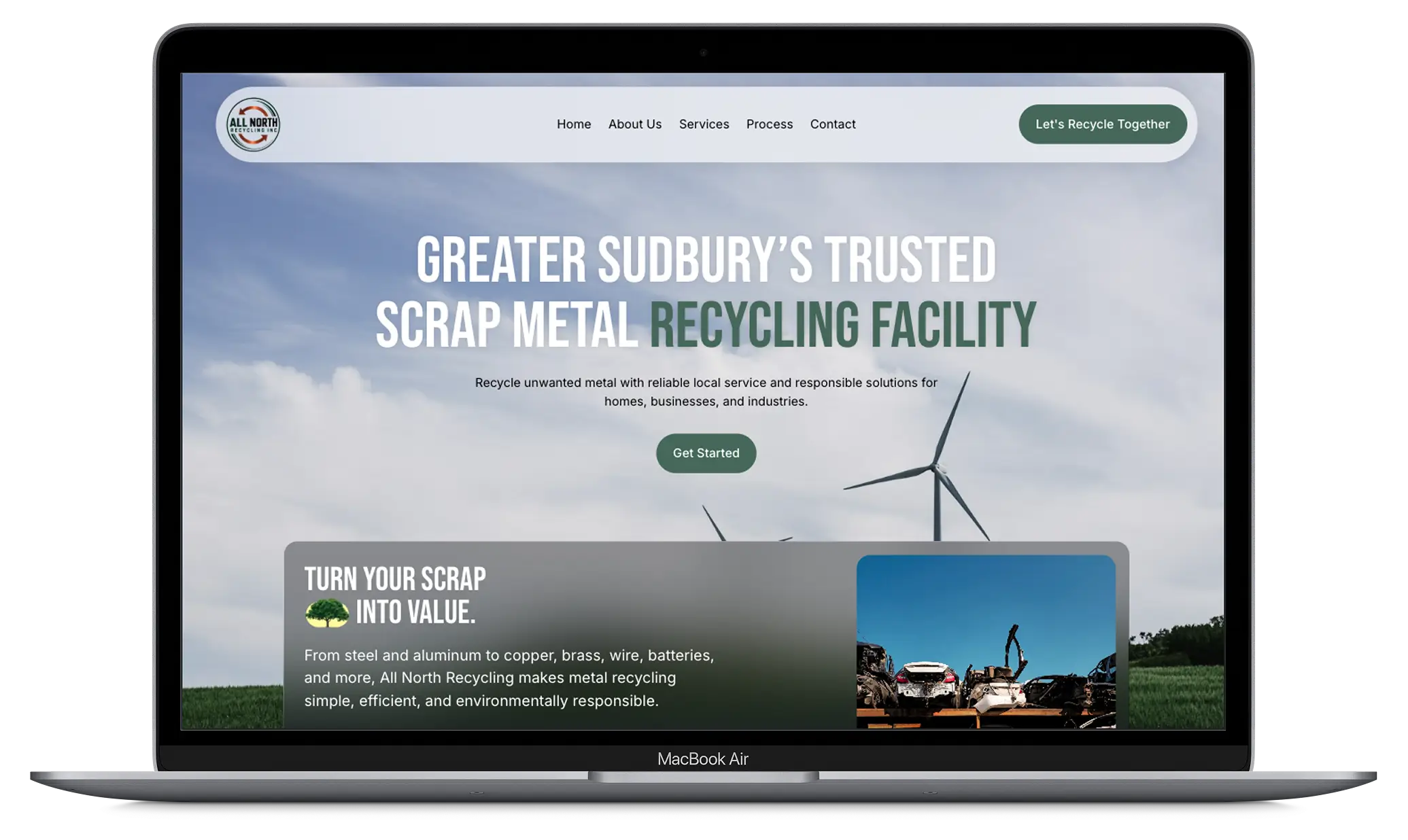 All North Recycling showcase