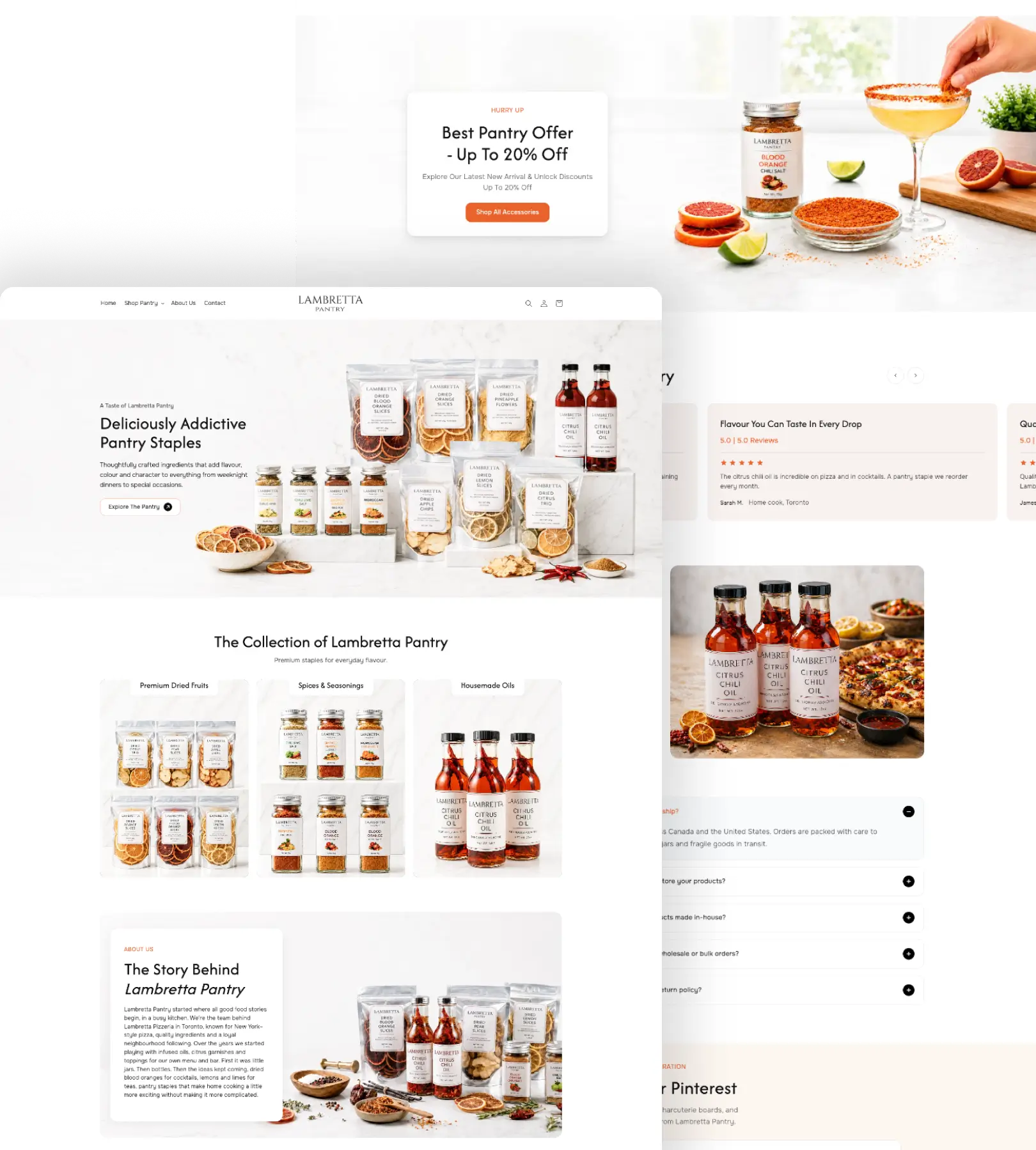 Lambretta Pantry showcase
